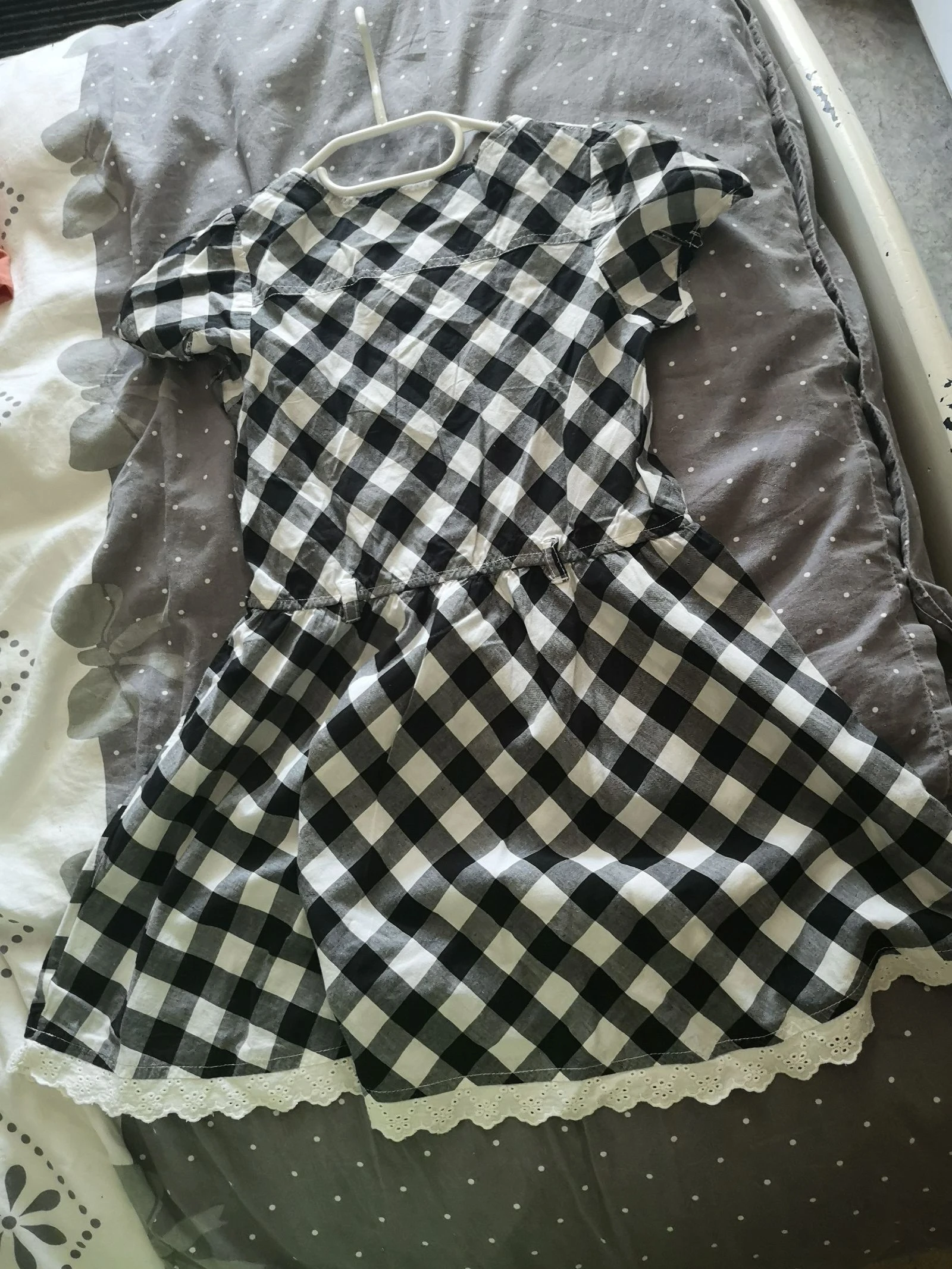 Vintage cotton dress 8 years – photo 4